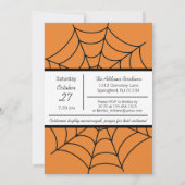 Invitation Fête araignée Spooktacular (Dos)