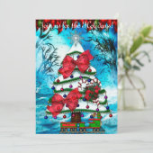 Invitation Fête artisanale de Noël (Debout devant)