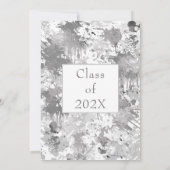 Invitation Fête Artsy et Élégante (Dos)