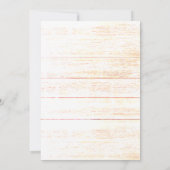 Invitation Fête au barbecue (Dos)