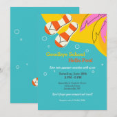 Invitation Fête au bord de l'eau (Devant / Derrière)
