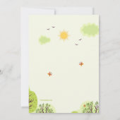 Invitation Fête au Parc (Dos)