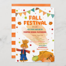 Fête automne modifiable