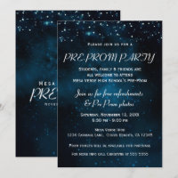 Fête avant bal enchantée ciel étoilé