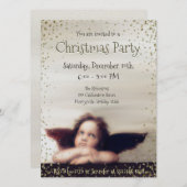 Invitation Fête avec Angel (Devant / Derrière)