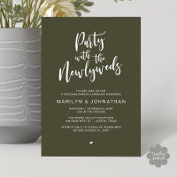 Fête Avec Les Nouveaux Mariés Dîner Rustique Maria