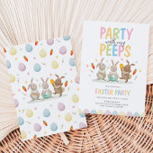 Invitation Fête avec mes potes Fête de Pâques