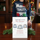 Invitation fête avec nous la soirée pull de noël moche