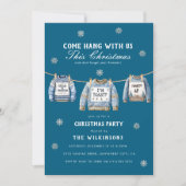 Invitation fête avec nous, soirée pull de Noël laid (Devant)