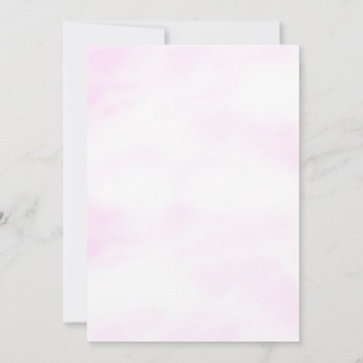 Invitation Fête Baby Shower Sous l'océan Bleu Ohé C'est une f (Dos)