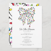 Invitation Fête Bachelorette (Devant / Derrière)