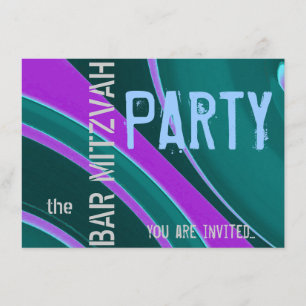 Invitation Fête Bar Mitzvah
