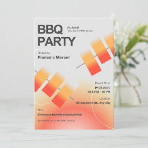 INVITATION FÊTE BBQ 2026