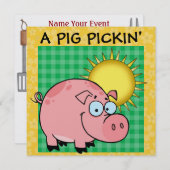 Invitation Fête / BBQ ! SRF (Devant / Derrière)