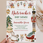 Invitation Fête bébé Casse-Noisette