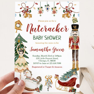Invitation Fête bébé Casse-Noisette