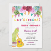 Invitation Fête Bébé Fiesta (Devant)