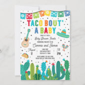 Invitation Fête Bébé Fiesta Mexicaine Baby Shower (Devant)
