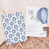 Invitation Fête Bébé Oh Bébé Garçon
