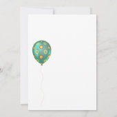 Invitation Fête bébé ou mariage par courrier (Dos)