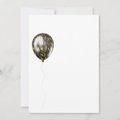 Invitation Fête bébé ou mariage par la poste (Dos)