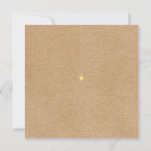 Invitation Fête bébé Twinkle Twinkle Little Star / Sprinkle (Dos)