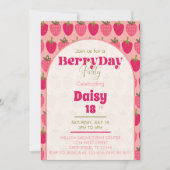 Invitation Fête BerryDay - anniversaire (Devant)