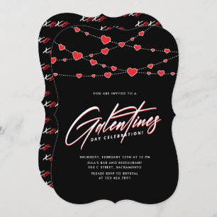 Invitation Fête branchée de la Saint-Galentin