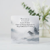 Invitation Fête Brouillard Loup Destin Destin'S (Debout devant)