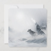 Invitation Fête Brouillard Loup Destin Destin'S (Dos)