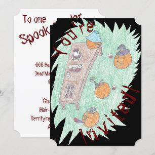 Invitation Fête citrouille !