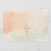 Invitation Fête classique Poinsettia Wreath Splendor (Dos)