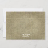 Invitation Fête Cocktail d'Automne (Dos)