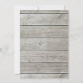 Invitation Fête colorée Mistletoe (Dos)