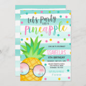 Invitation Fête Comme Un Anniversaire D'Anniversaire D'Annive (Devant / Derrière)