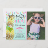 Invitation Fête Comme Un Anniversaire D'Anniversaire D'Annive (Devant)