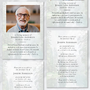 Invitation Fête commémorative des funérailles de la forêt