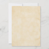 Invitation Fête Costume De Sorcière Et Fille Halloween (Dos)