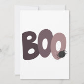 Invitation Fête Costume d'Halloween Cutest pour les enfants (Dos)