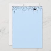 Invitation Fête Costume d'Halloween Éffrayante (Dos)