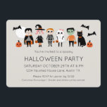 Invitation Fête Costume Enfants Halloween<br><div class="desc">Enfants Costume Party Halloween invitations</div>