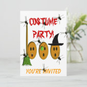 Invitation Fête Costumée (Debout devant)