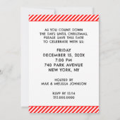 Invitation Fête créative de Noël (Dos)