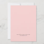 Invitation Fête Crevettes | Soirée Thème Fruits de Mer (Dos)