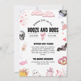 Invitation Fête d'alcool et de grogne