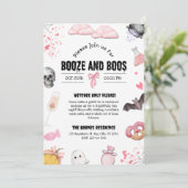 Invitation Fête d'alcool et de vilains (Debout devant)