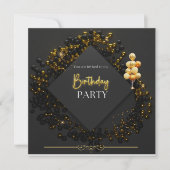 Invitation fête d'anniversaire (Devant)