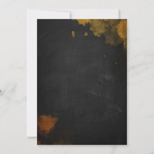 Invitation Fête d'anniversaire (Dos)