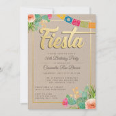 Invitation fête d'anniversaire (Devant)