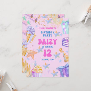 Invitation fête d'anniversaire
